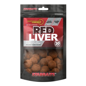 STARBAITS Boilies Red Liver 200g 20mm