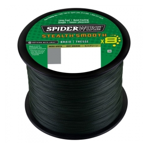 Spiderwire Pletená šňůra Stealth Smooth x8 0.19 mm 13.6 kg 1 m Green - Nutné dokoupit cívku kód: 12025