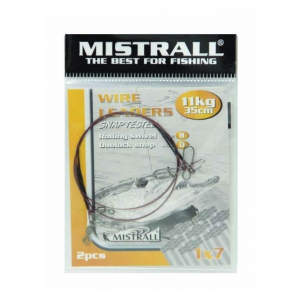 Mistrall Lanko wire 35 cm 11 kg -2ks