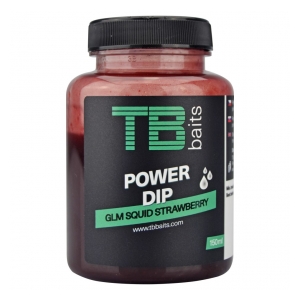 TB BAITS Power Dip GLM Squid Strawberry 150 ml
