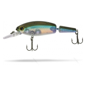 Quantum Wobler JOINTED Minnow 13g 8,5cm real shiner plovoucí