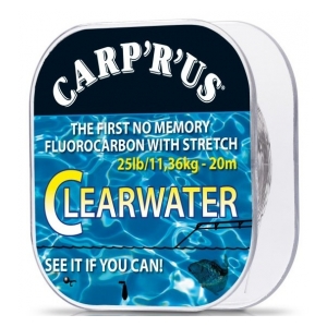 Carp ´R´ Us Clearwater - návazcový fluorocarbon - 15lb, 20m