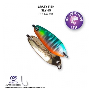 Crazy Fish Plandavka SLY-4g. Barva 36F
