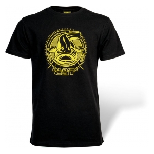 Black Cat Tričko Established Collection T-Shirt černé L