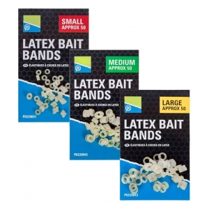 Preston Innovations Gumové kroužky Latex Bait Bands S