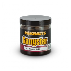Mikbaits Gangster boilie v dipu 250ml - G7 Master Krill 24mm 