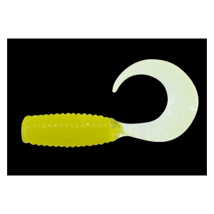 Relax Gumová nástraha Twister Standard 4 cm Yellow - clear yellow 
