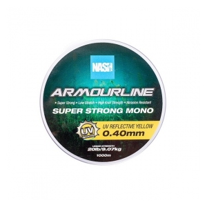 Nash  Vlasec Armourline Mono UV Yellow 0,40mm/20lb 1000m