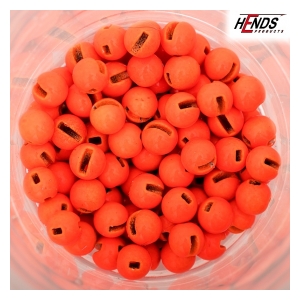 Hends Tungsten beads TPO fluo oranžová - 2,3mm
