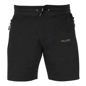 Avid Carp Kraťasy Distortion Black Jogger Shorts - Medium