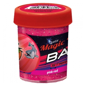 Quantum Magic Trout Pstruhové těsto Magic Trout Bait Taste pink/red Strawberry 50g