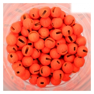 Hends Tungsten beads TPO  fluo oranžová - 2mm