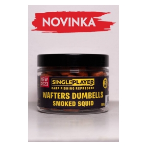 SINGLEPLAYER Wafters Dumbells Smoked Squid 100g 12 mm