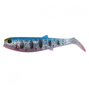 Savage Gear Gumová nástraha Cannibal Paddletail 12,5cm 20g Blue Pink Smolt UV 1ks