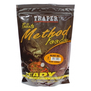 Traper Method Feeder pellet 2 mm 500 g Halibut Red