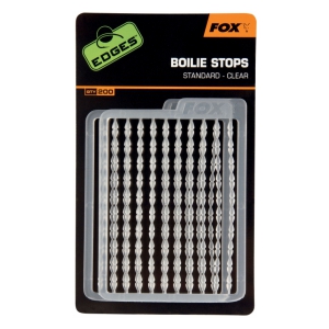 Fox International Edges Boilie Stops Standard Clear