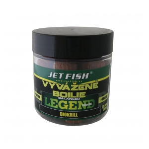 Jet Fish Vyvážené boilie Legend range 250ml 20mm Biokrill