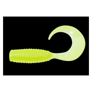 Relax Gumová nástraha Twister Standard 4 cm 5 ks Yellow clear tail
