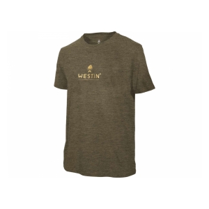 Westin Tričko Style T-Shirt L Moss Melange   