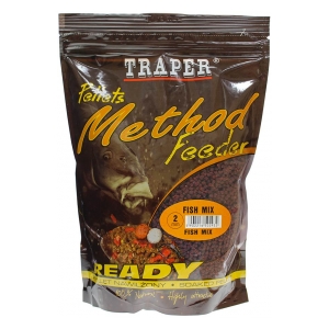 Traper Method Feeder pellet 2 mm 500 g Fish mix