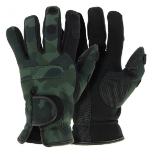 NGT Neoprénové  rukavice Camo gloves XL