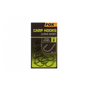 Fox International Háčky Carp Hooks Curve Shank Short vel. 6