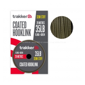 Trakker Products  Návazcová šňůra - Semi Stiff Coated Hooklink 35lb, 15,9kg, 20m
