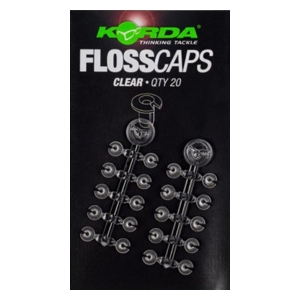 Korda Zarážky FlossCaps-clear