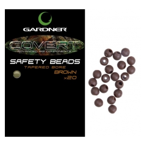 Gardner Zarážky Covert Safety Beads, hnědá