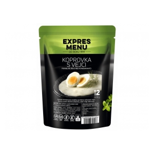 Expres Menu Koprová omáčka s vejci - bezlepkové jídlo