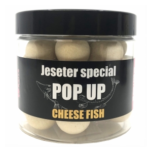 LK Baits Boilies Jeseter Special Pop UP Cheese Fish 18mm 200ml