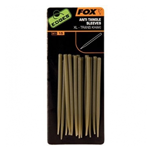 Fox International Převleky Edges Anti-tangle Sleeve XL - trans khaki 15ks
