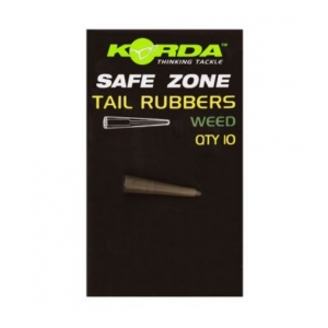 Korda Převleky Safe Zone Tail Rubbers 10ks Weed