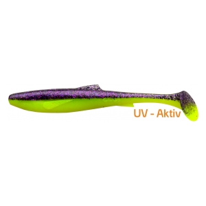Zeck Gumová nástraha - DUDE - Purple Chartreuse 7,6 cm