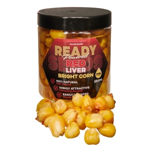 STARBAITS Kukuřice Bright Ready Seeds Red Liver 250ml