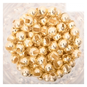 Hends Tungsten beads normal slot zlatá - 2mm
