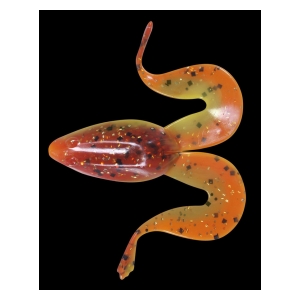 Relax Gumová nástraha Banjo frog 6 cm Barva L121 GOLD PEARL, ROOTBEER-GOLD, BLACK GLITTER