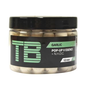 TB BAITS Plovoucí  Boilie Pop-Up White Garlic + NHDC 65 g - 12 mm