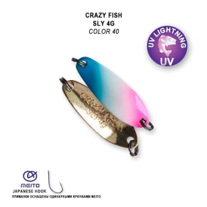 Crazy Fish  Plandavka SLY-4g. Barva 40