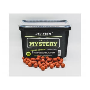 Jet Fish Mystery boilie 3kg - 20mm Švestka / Mango