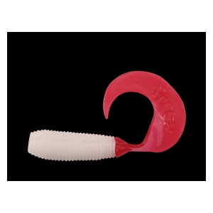 Relax Gumová nástraha Twister VR 4,5 cm  TS048 WHITE-RED