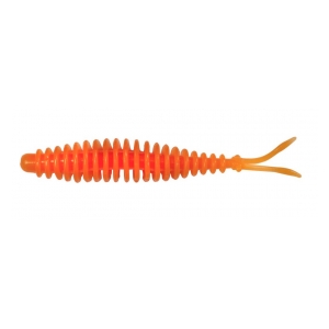 Quantum Magic Trout T-Worm V-Tail neonová oranžová Sýr 6,5 cm 1,5 g 6ks