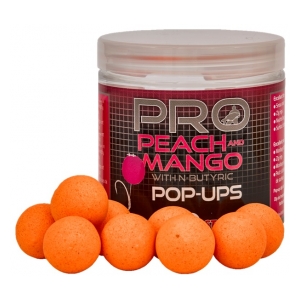 STARBAITS  Plovoucí boilies  POP UP Pro Peach & Mango 50g 12mm