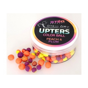Stég Upters Color Ball 7 - 9 mm 30 g Peach / Plum