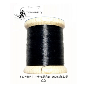 Tommi Fly Vázací nit Tommi thread double - černá