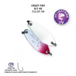 Crazy Fish Plandavka SLY-4g. Barva 109