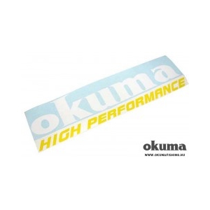 Okuma Samolepka Boat Sticker White 