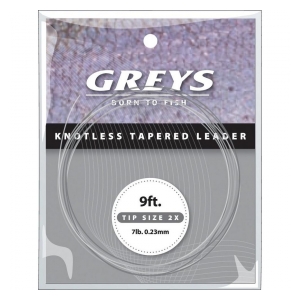 Greys Ujímaný návazec GKTL01 GREYLON K/T LEADER 0X 9 ft 4,5 kg